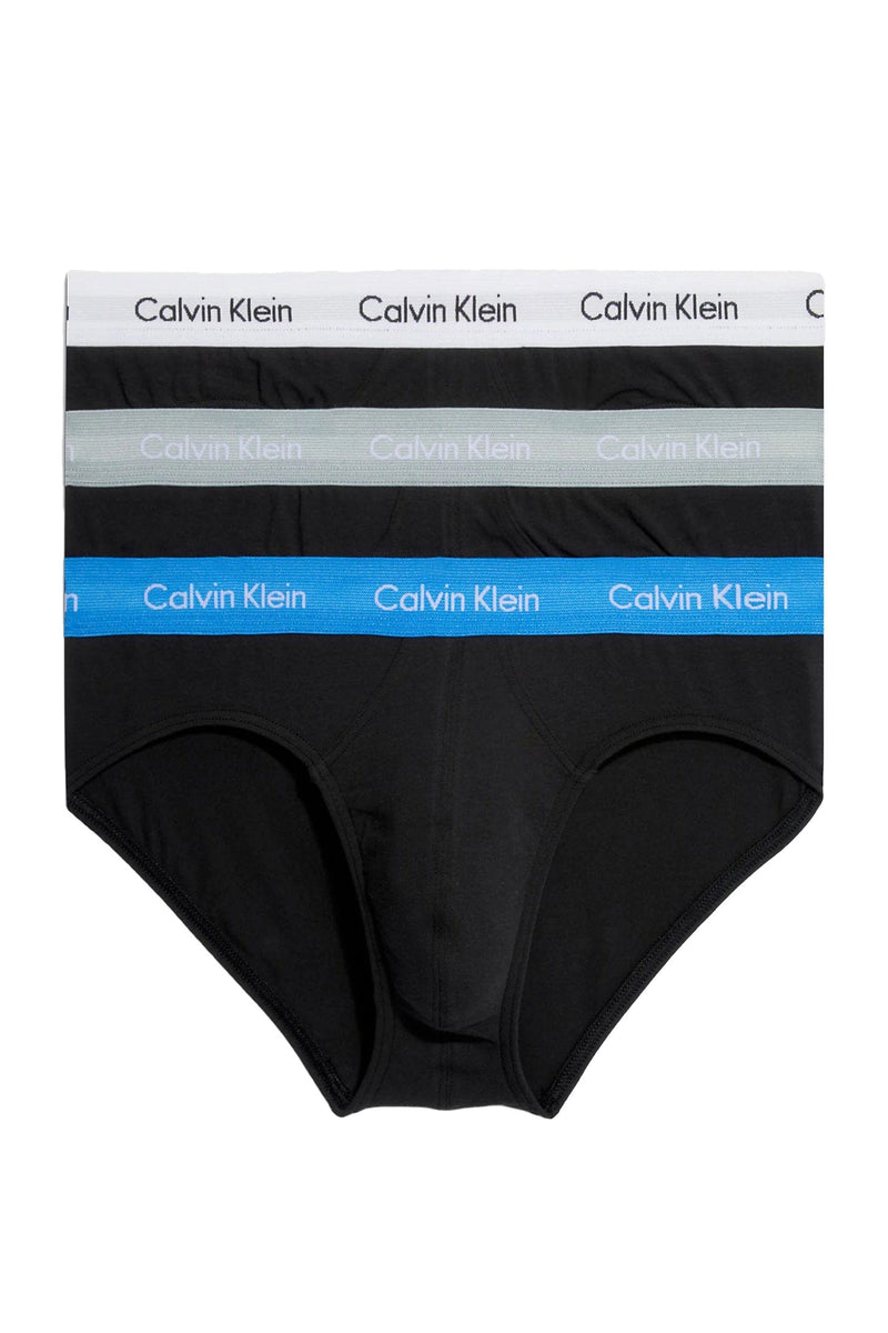 Calvin Klein Cotton Stretch Hip Brief 3 Pack, Briefs
