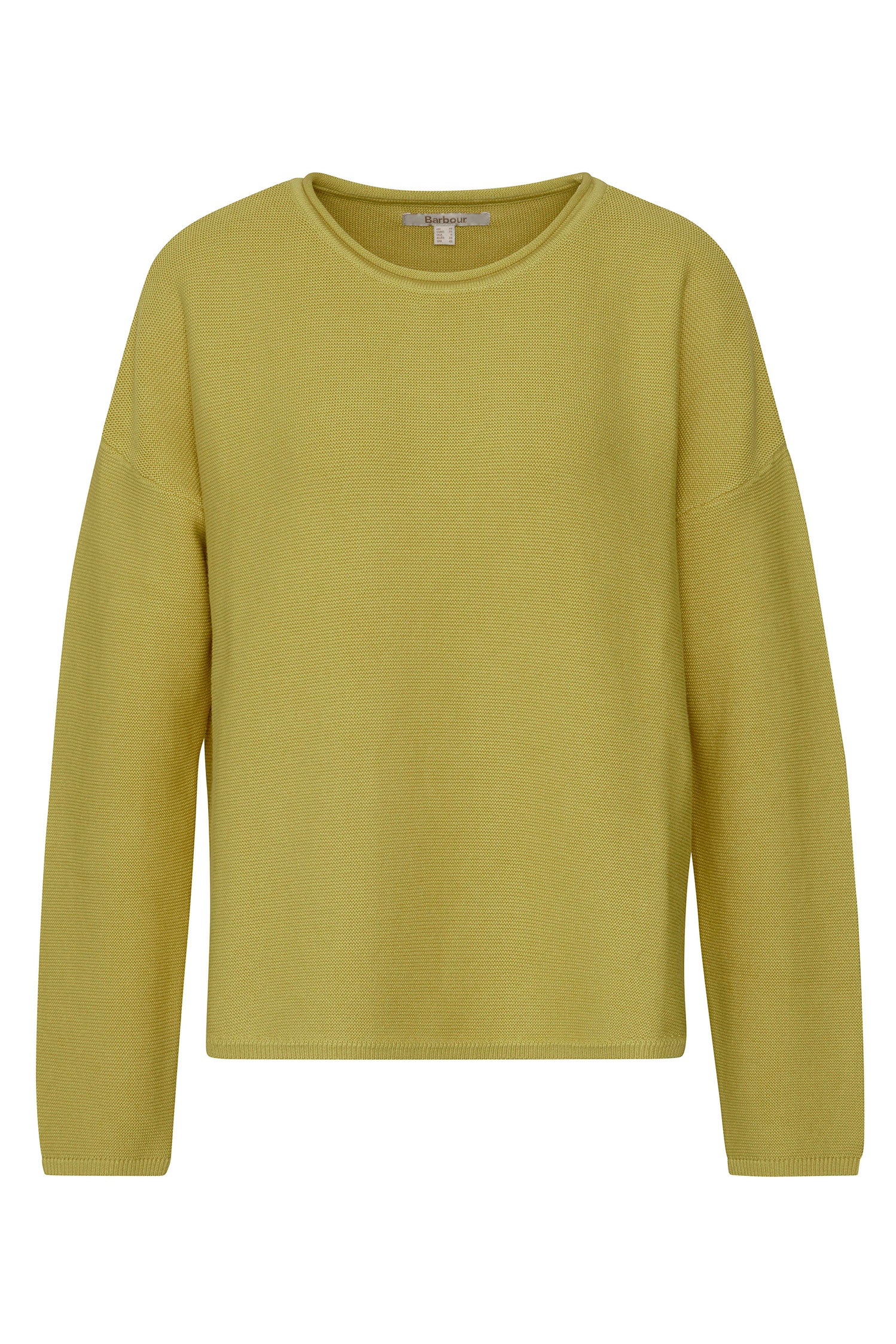 Barbour Marine Knit Jumper - Limeade