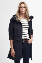 Barbour Heron Waterproof Jacket - Dark Navy