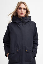 Barbour Heron Waterproof Jacket - Dark Navy