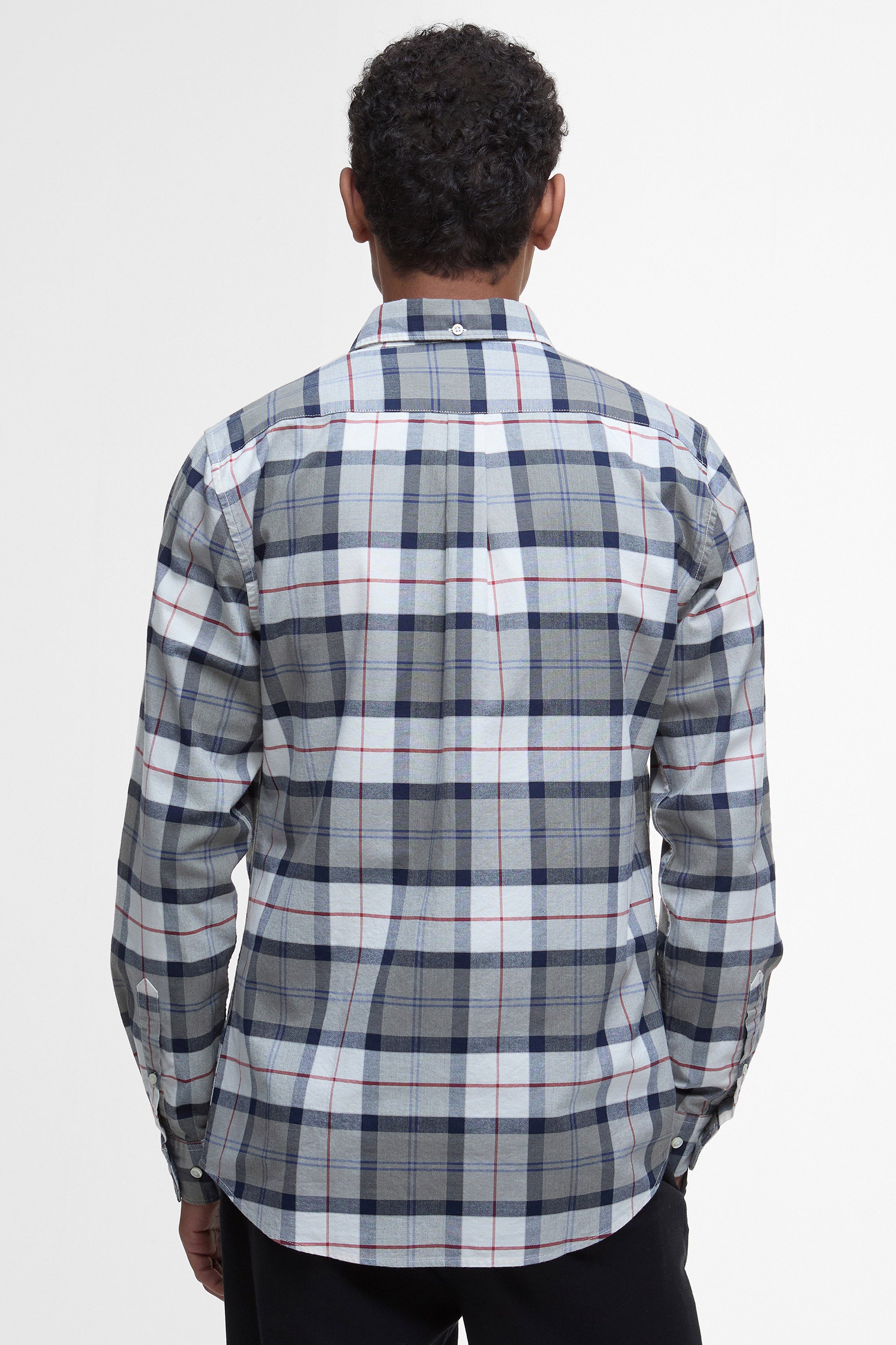 Barbour Lewis Tailored Shirt - Bleached Pine Tartan