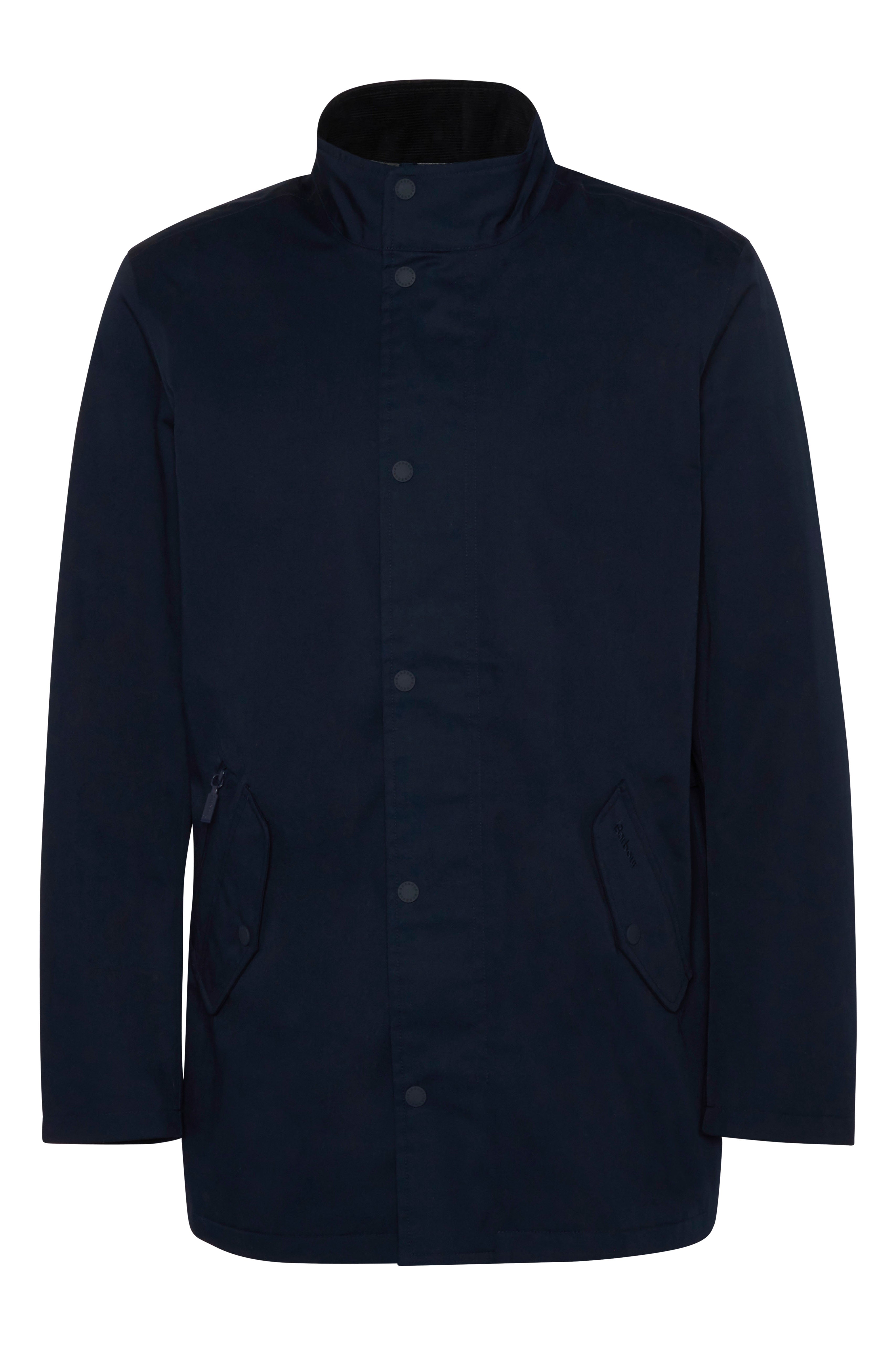 Barbour City Chelsea Waterproof Jacket - Navy/Bleached Pine