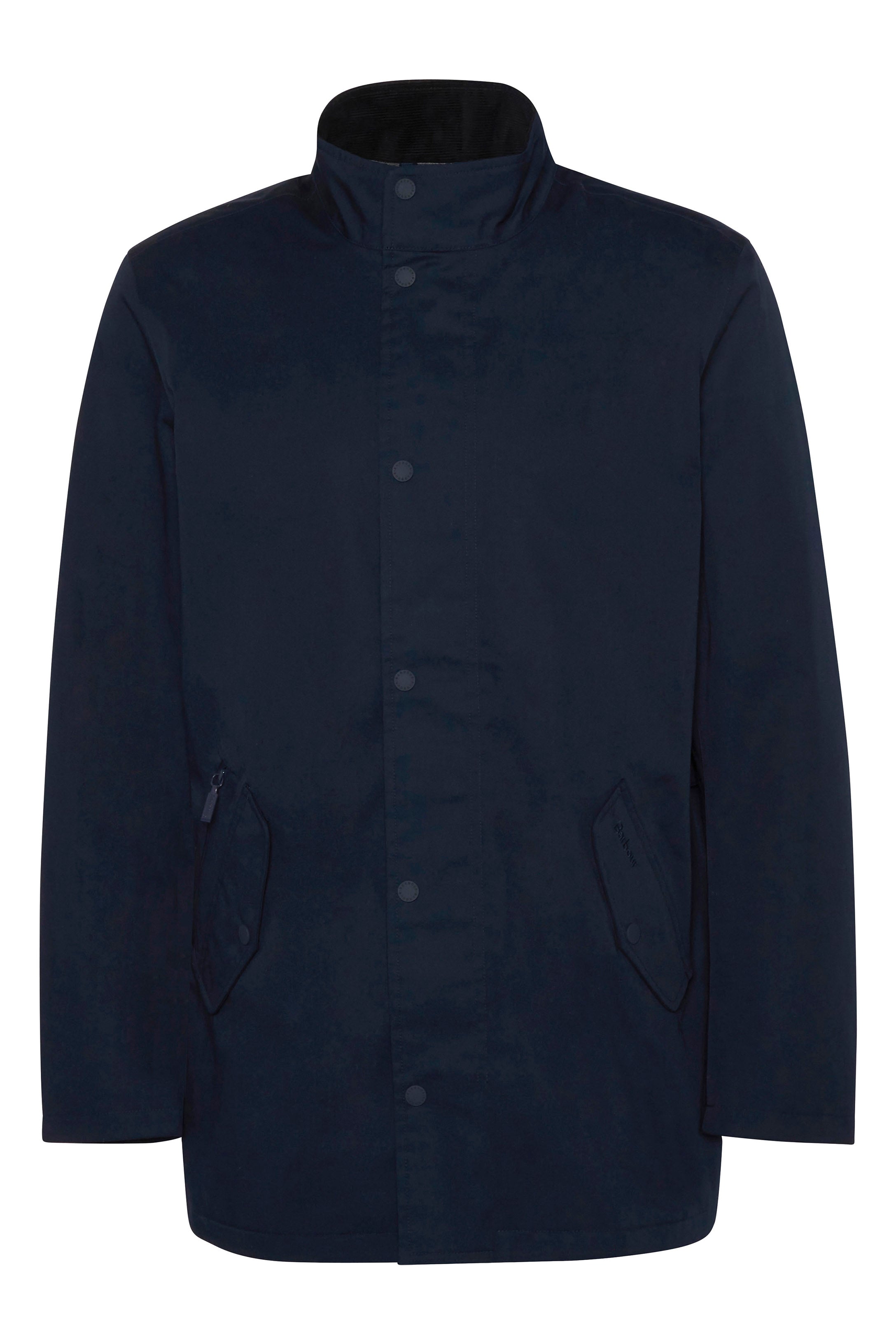 Barbour City Chelsea Waterproof Jacket - Navy/Bleached Pine