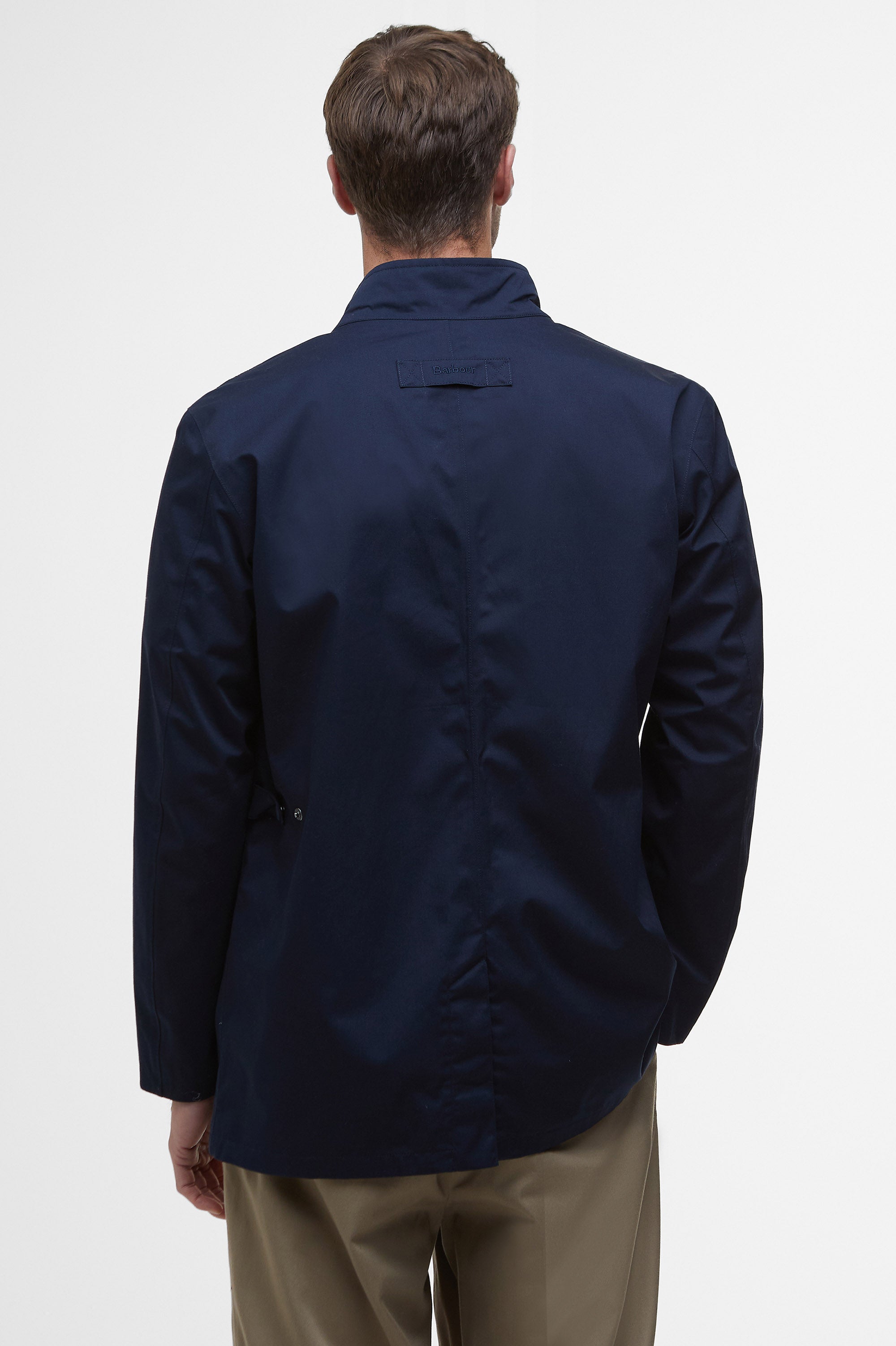 Barbour City Chelsea Waterproof Jacket - Navy/Bleached Pine