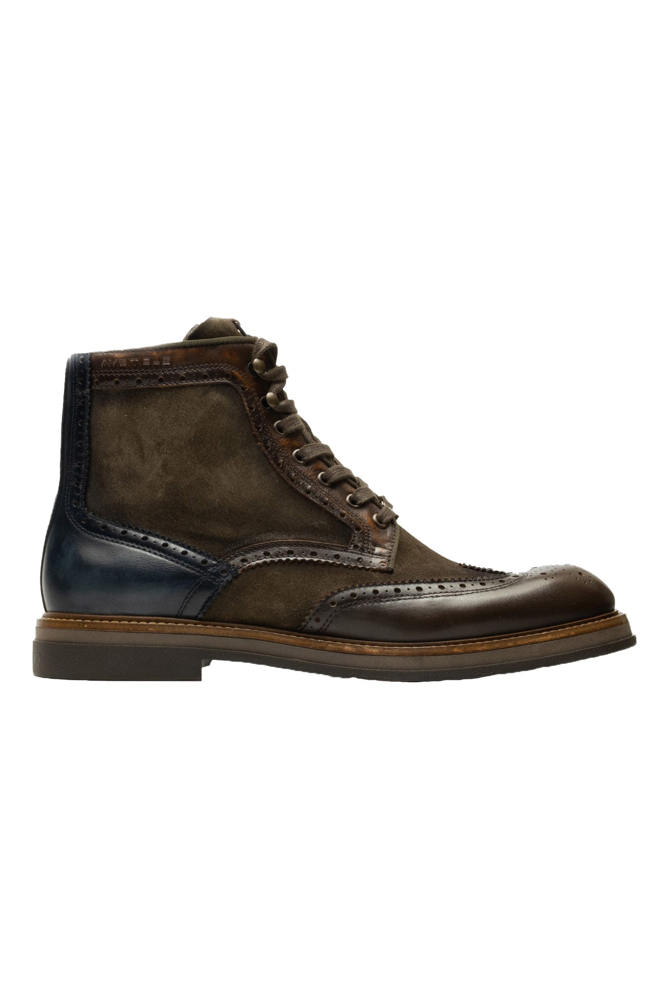 Ambitious BTR Brogue Boots - Brown