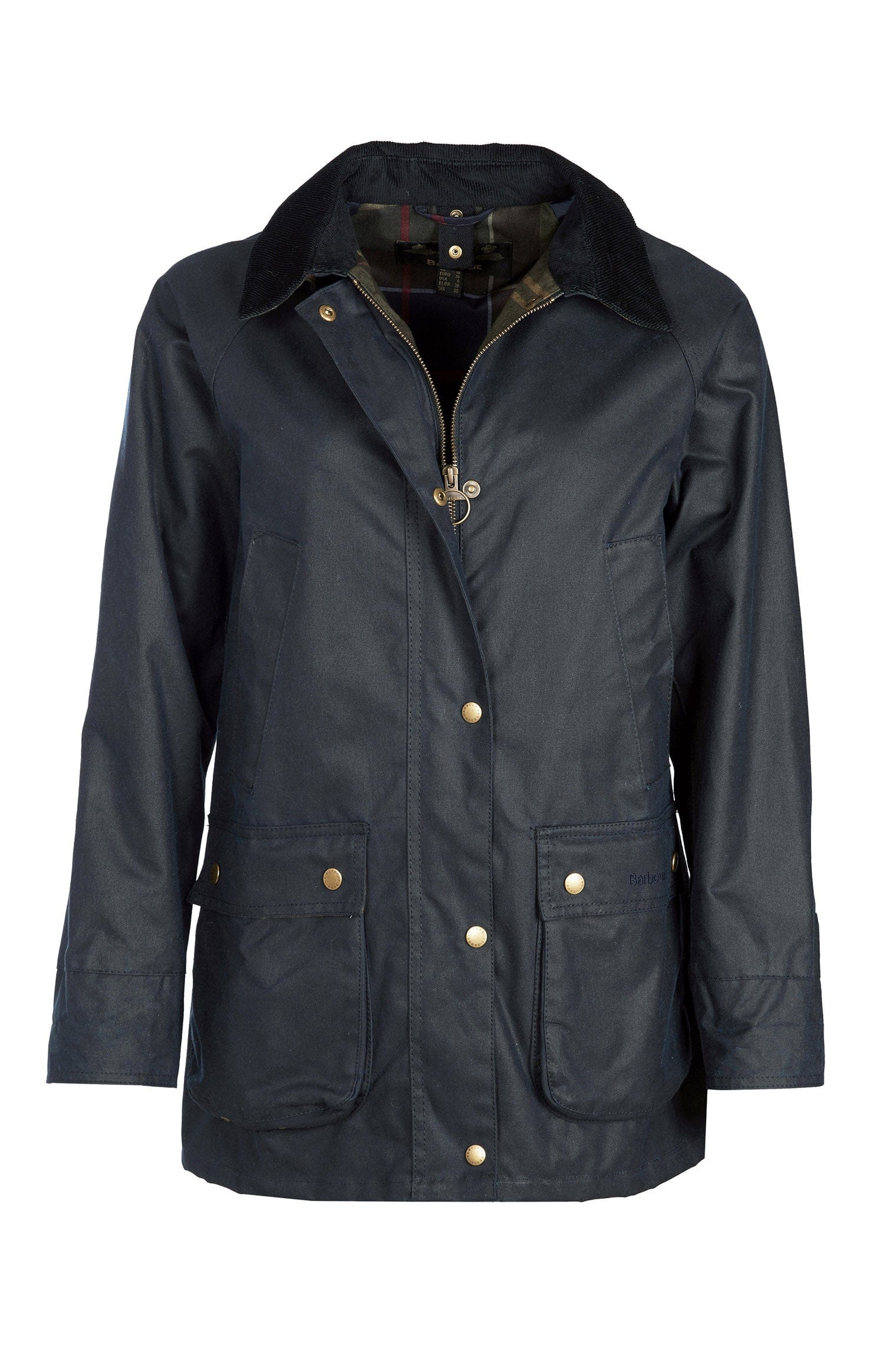 Barbour Acorn Wax Jacket - Navy