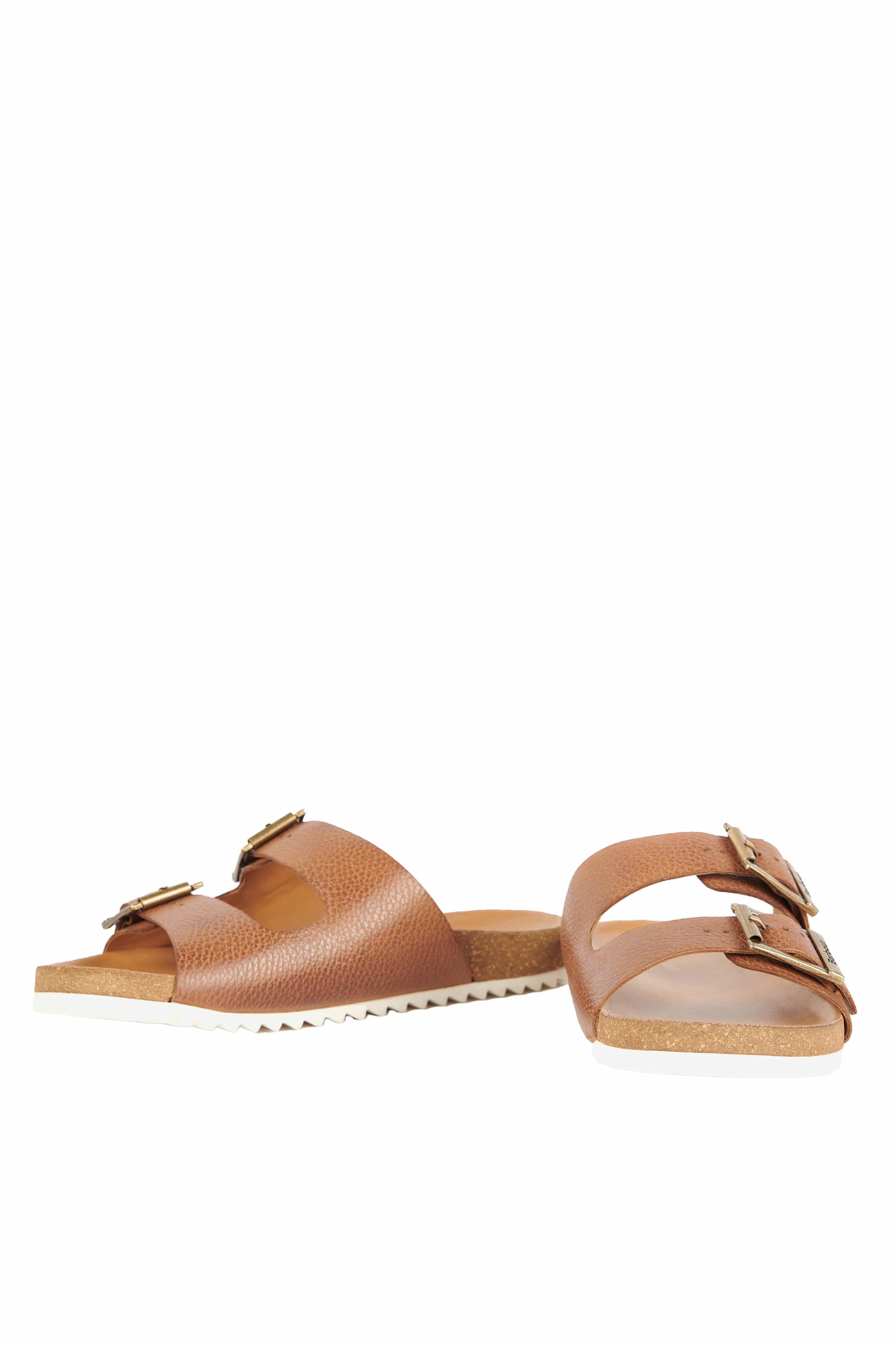 Barbour Allegra Two Strap Sandals - Cognac