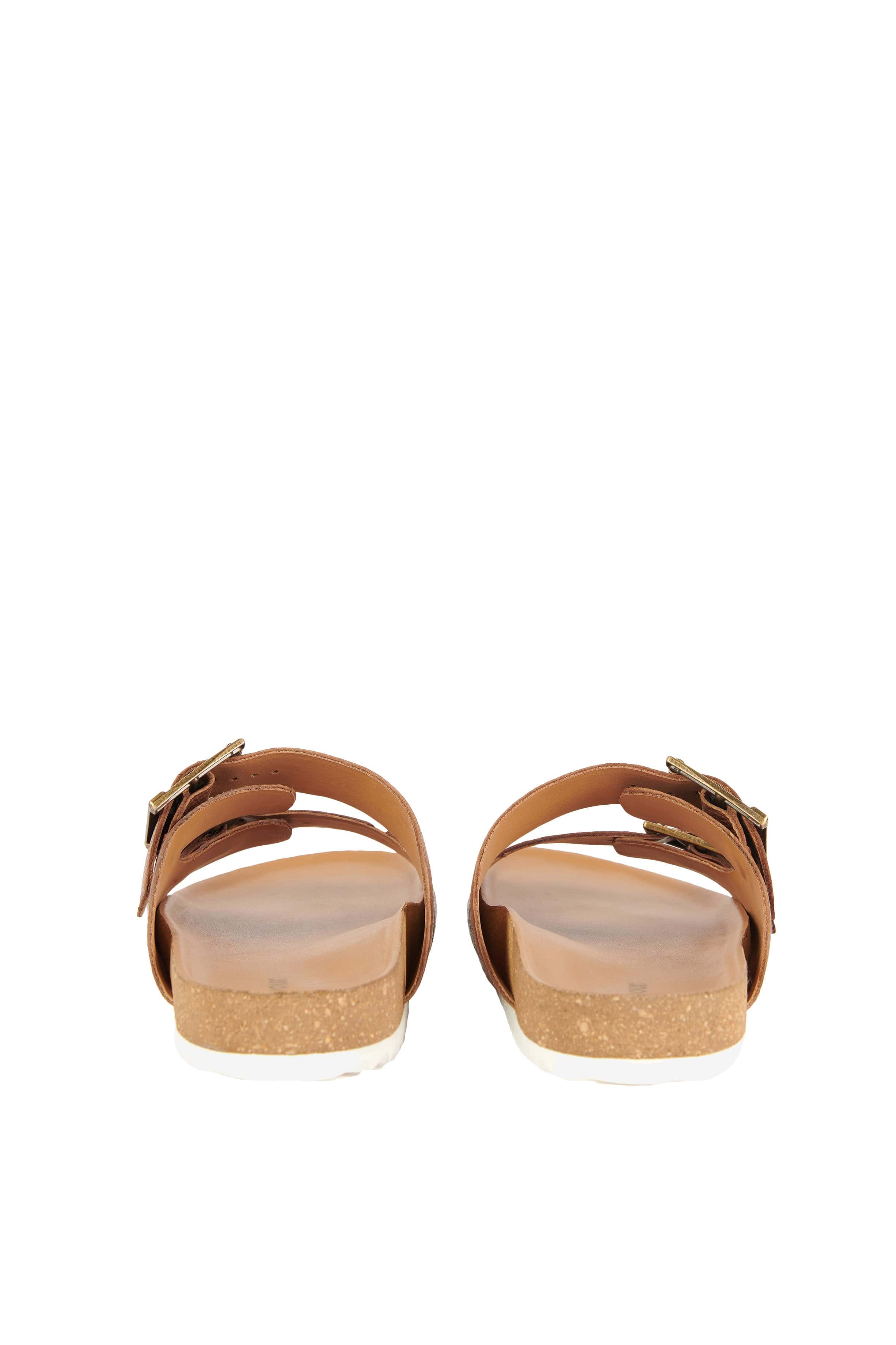 Barbour Allegra Two Strap Sandals - Cognac