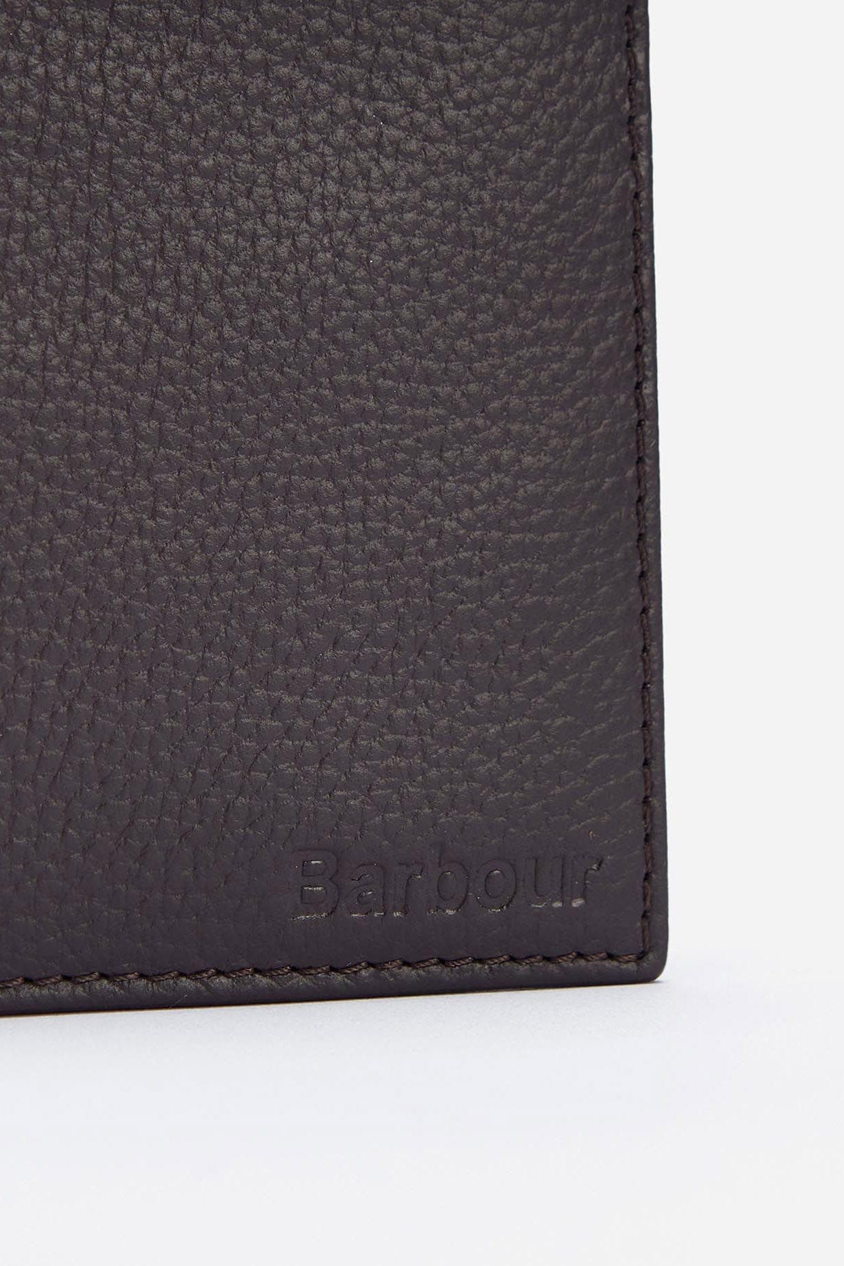 Barbour Amble Leather Billfold Wallet - Dark Brown MLG0007_BR71_OS