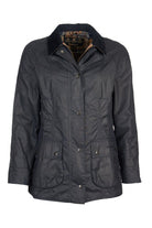 Barbour Beadnell Wax Jacket - Navy