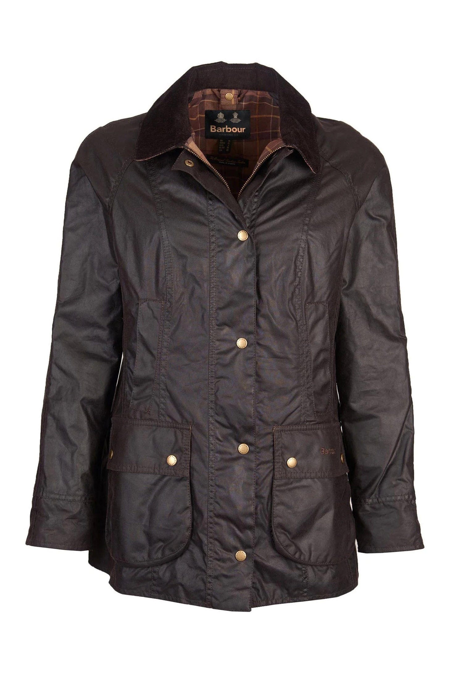 Barbour Beadnell Wax Jacket - Rustic