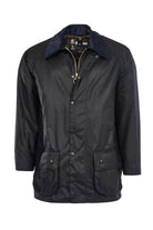 Barbour Beaufort Wax Jacket - Navy