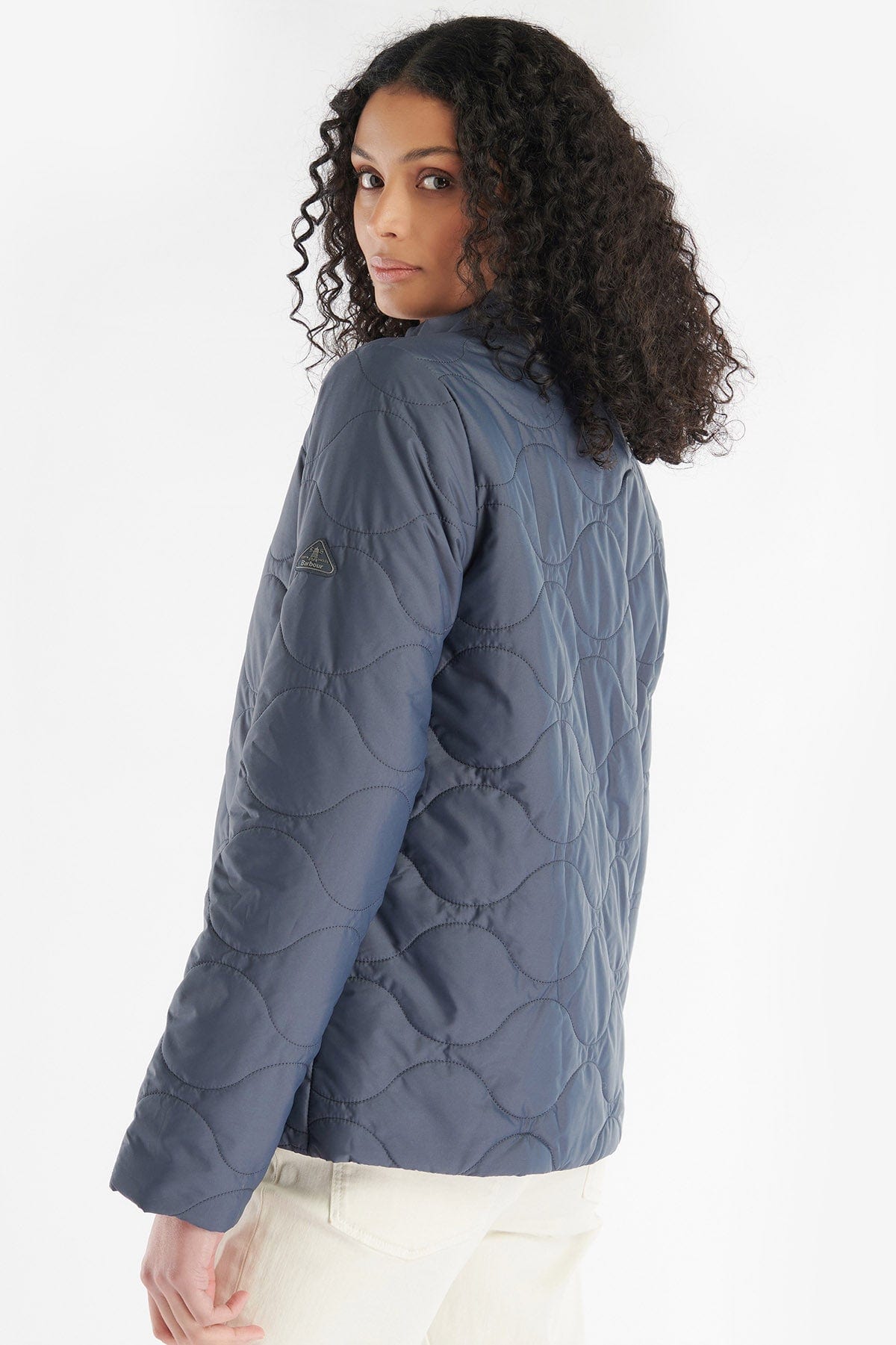 Barbour Bindweed Quilt - Summer Navy