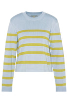 Barbour Bronya Stripe Knit Jumper - Breeze Blue