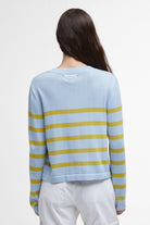 Barbour Bronya Stripe Knit Jumper - Breeze Blue