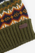 Barbour Case Fairisle Beanie - Olive MHA0699_OL11_OS