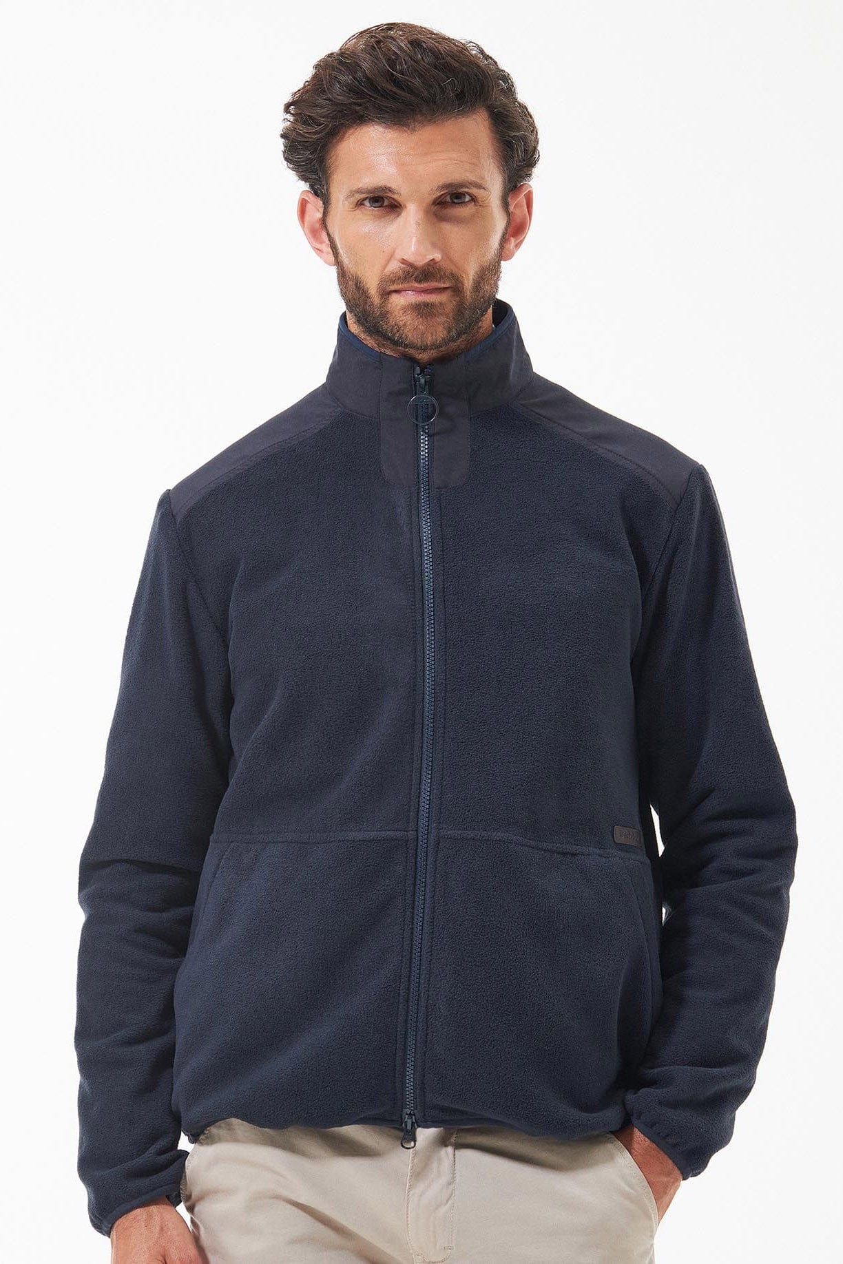 Barbour Country Fleece Jacket - Navy