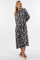 Barbour Cranmoor Dress - Navy Print