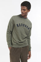 Barbour Debson Logo Sweatshirt - Forest Marl