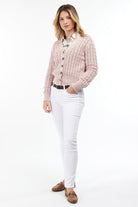 Barbour Esme Cardigan - Pastel Pink