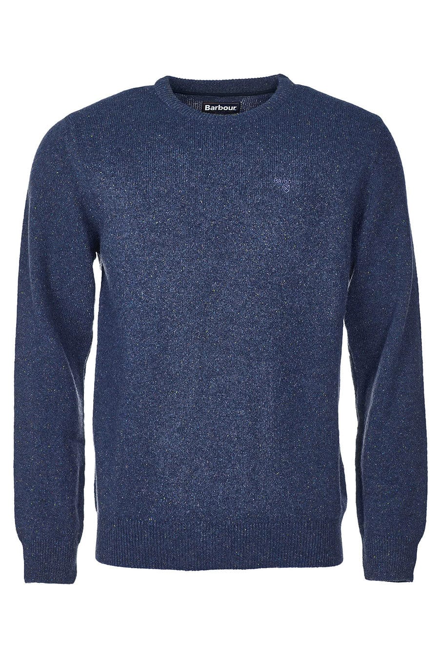 Barbour Essential Tisbury Crew Neck Jumper - Deep Blue