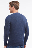 Barbour Essential Tisbury Crew Neck Jumper - Deep Blue