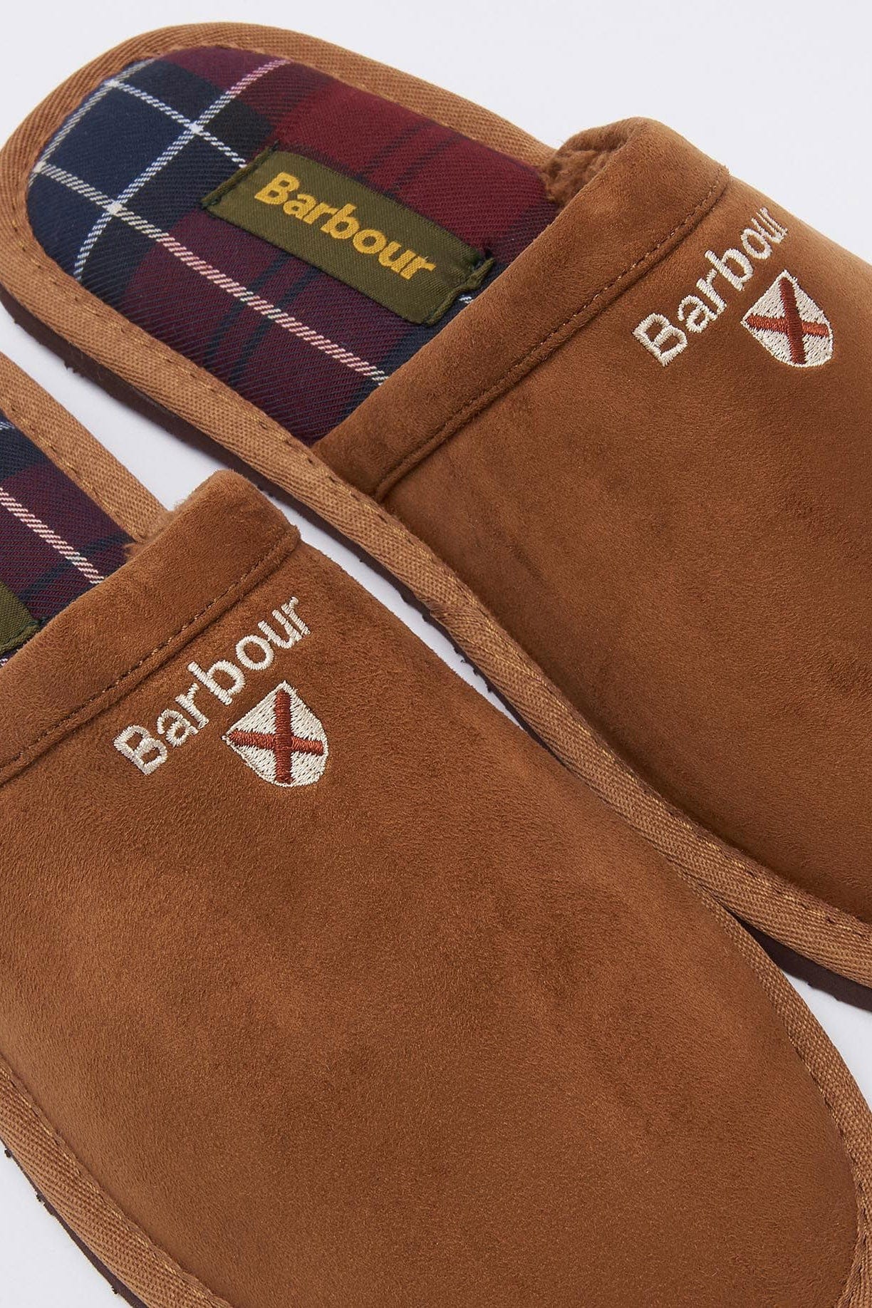 Barbour Everitt Mule Slippers - Camel