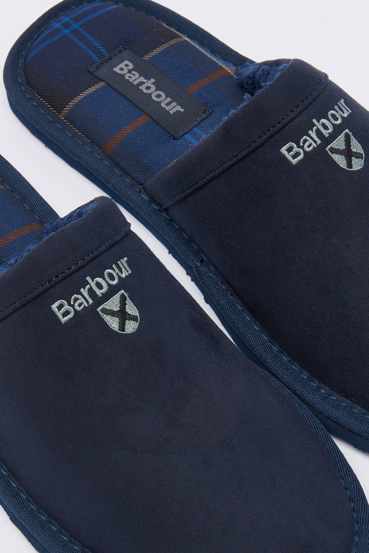 Barbour Everitt Mule Slippers - Navy