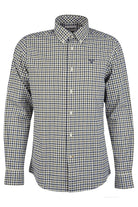 Barbour Finkle Tailored Gingham Shirt - Olive