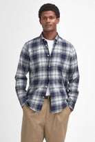 Barbour Fortrose Tailored Tartan Shirt - Blue Granite