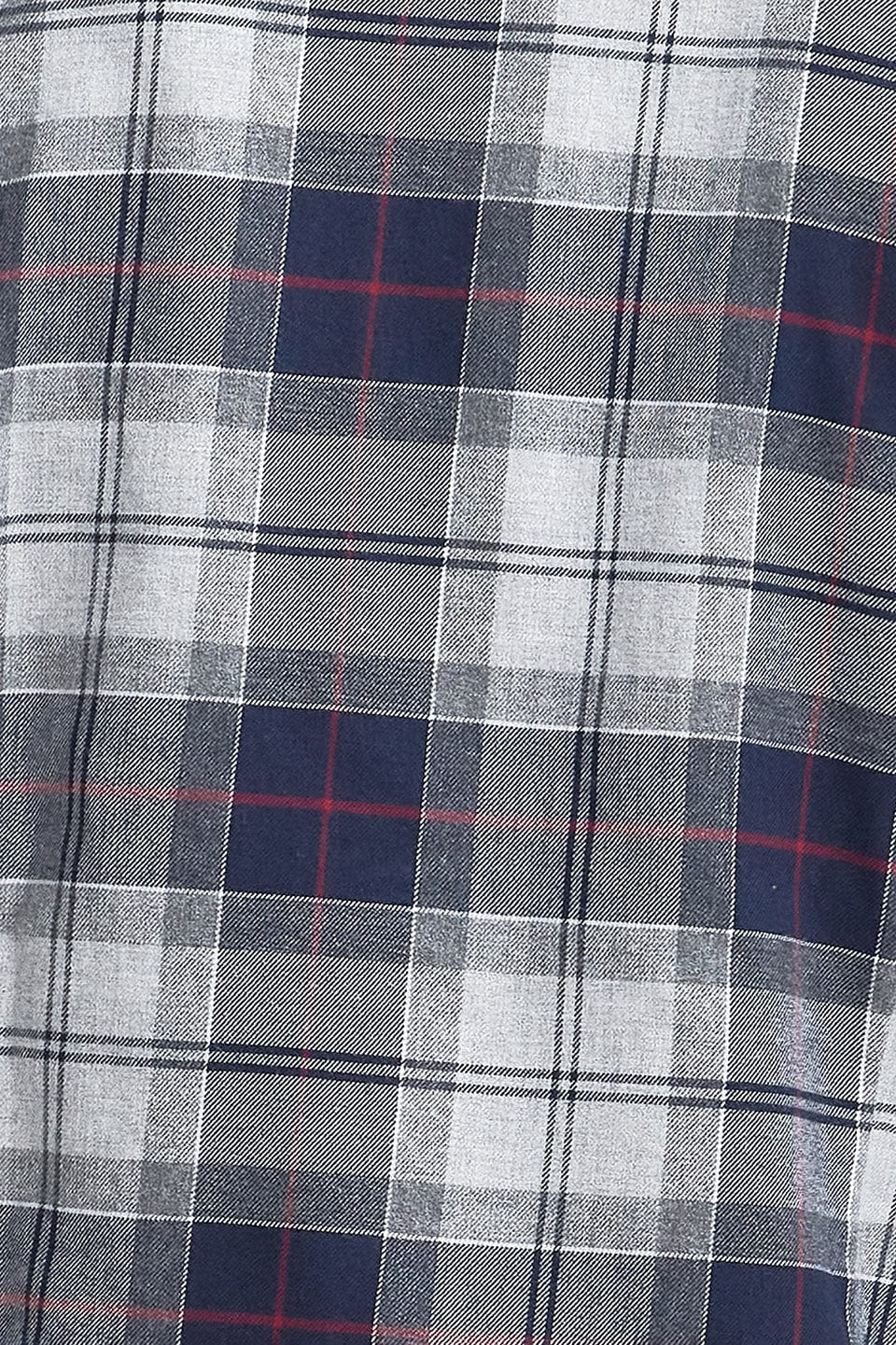 Barbour Fortrose Tailored Tartan Shirt - Blue Granite