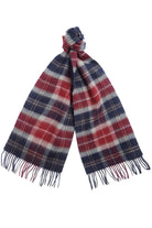 Barbour Galston Tartan Scarf - Cranberry Tartan USC0362_RE75_OS