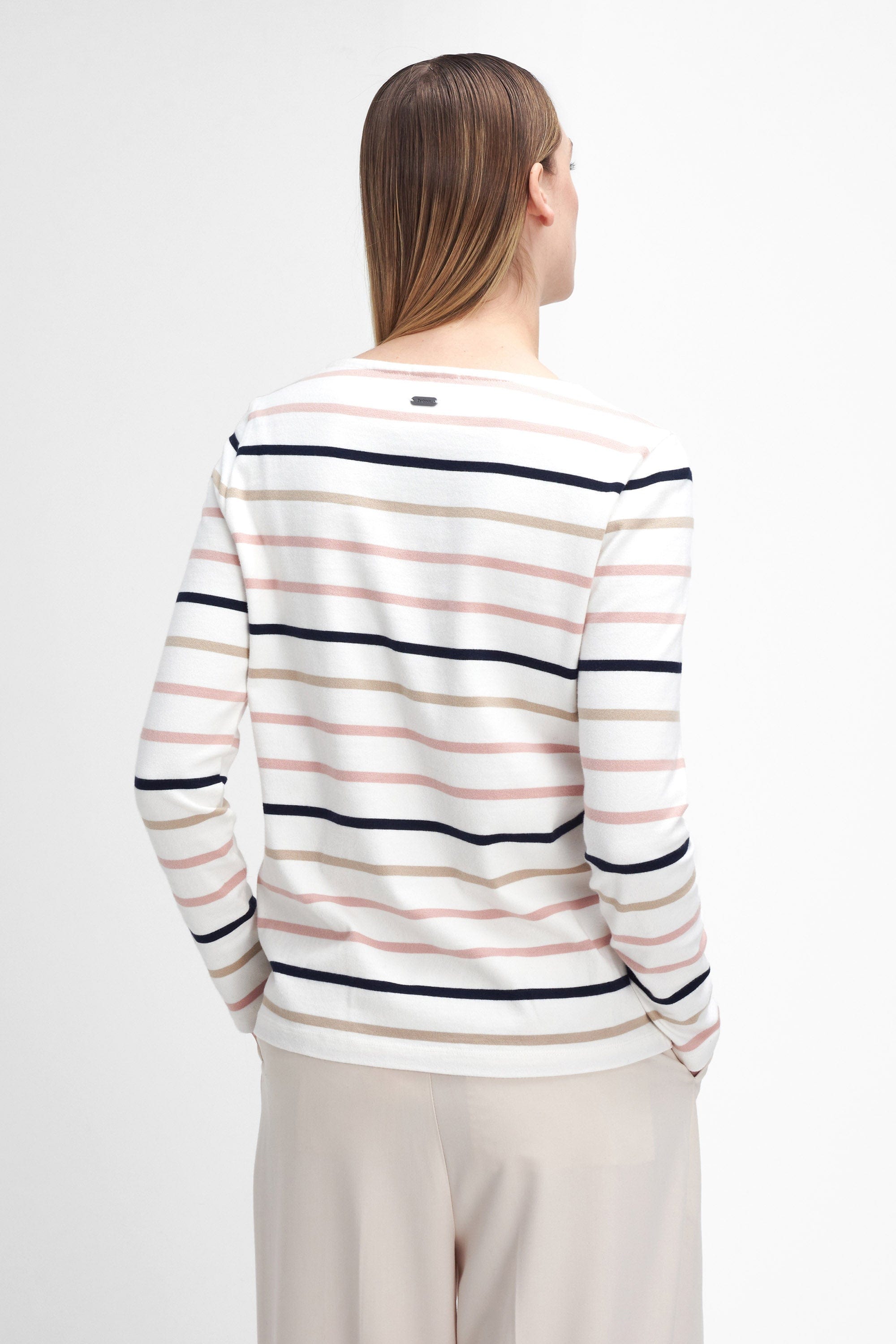 Barbour Hawkins Top - Cloud Stripe