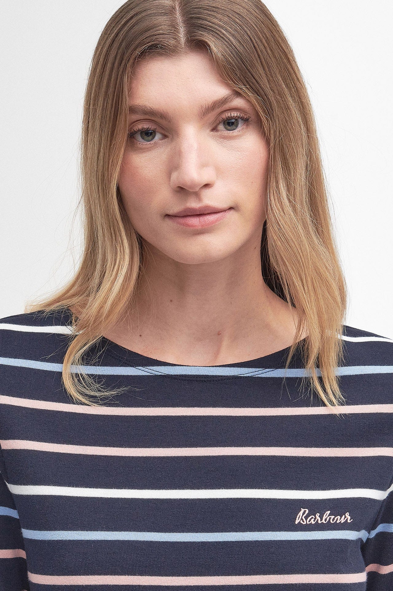 Barbour Hawkins Top - Navy Stripe