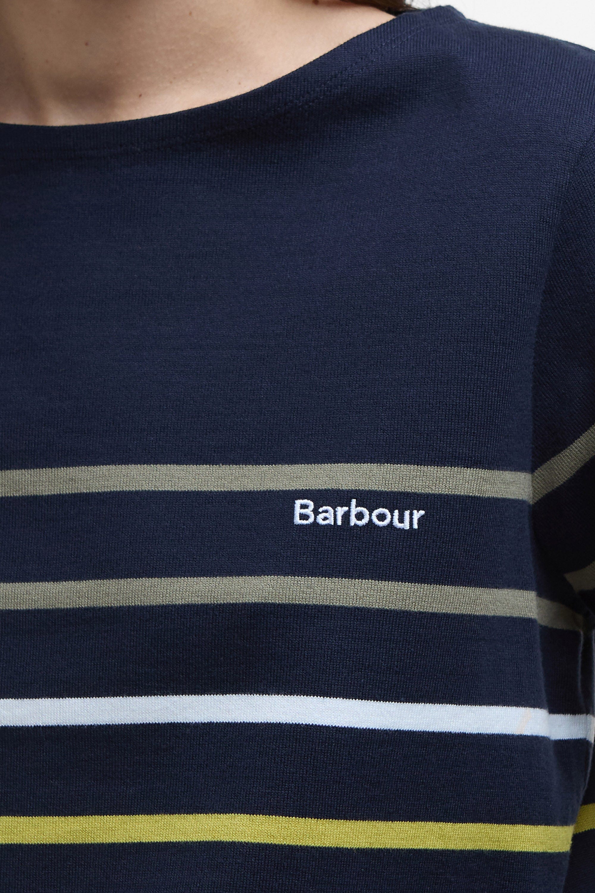 Barbour Hawkins Top - Navy Stripe