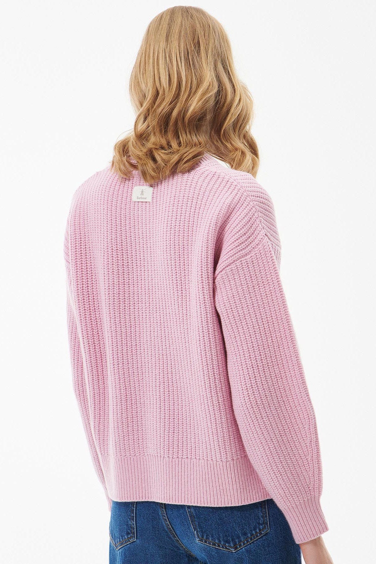 Barbour Horizon Knitted Jumper - Winter Heath