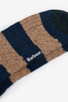 Barbour Houghton Sock 2 Pack - Sandstone/Navy