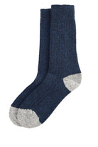 Barbour Houghton Sock - Navy/Grey