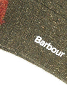 Barbour Houghton Sock - Olive/Burnt Orange