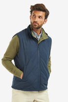 Barbour Kurt Gilet - Navy/River Birch Tartan