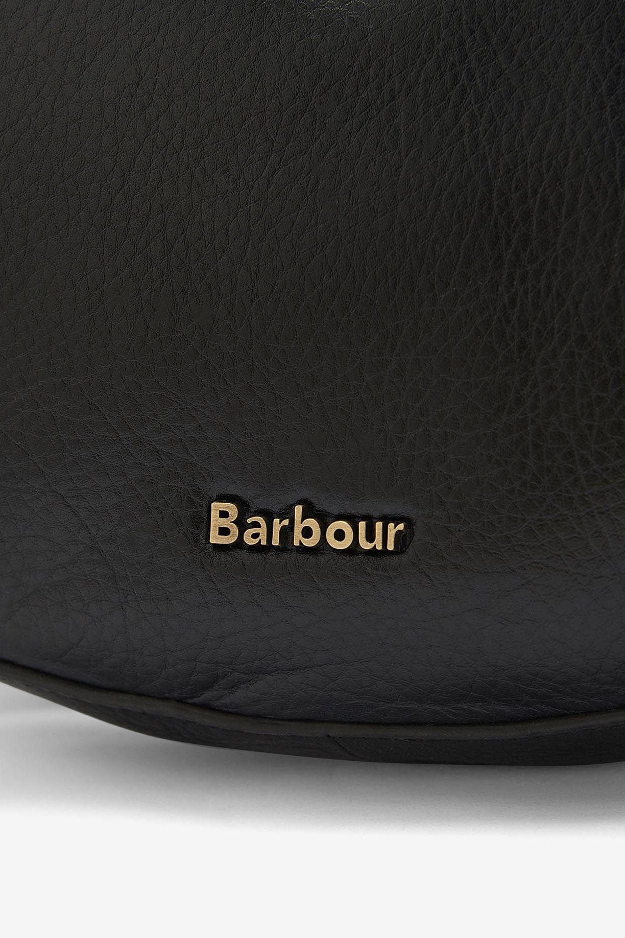 Barbour Laire Leather Half-Moon Bag - Black LBA0428_BK11_OS