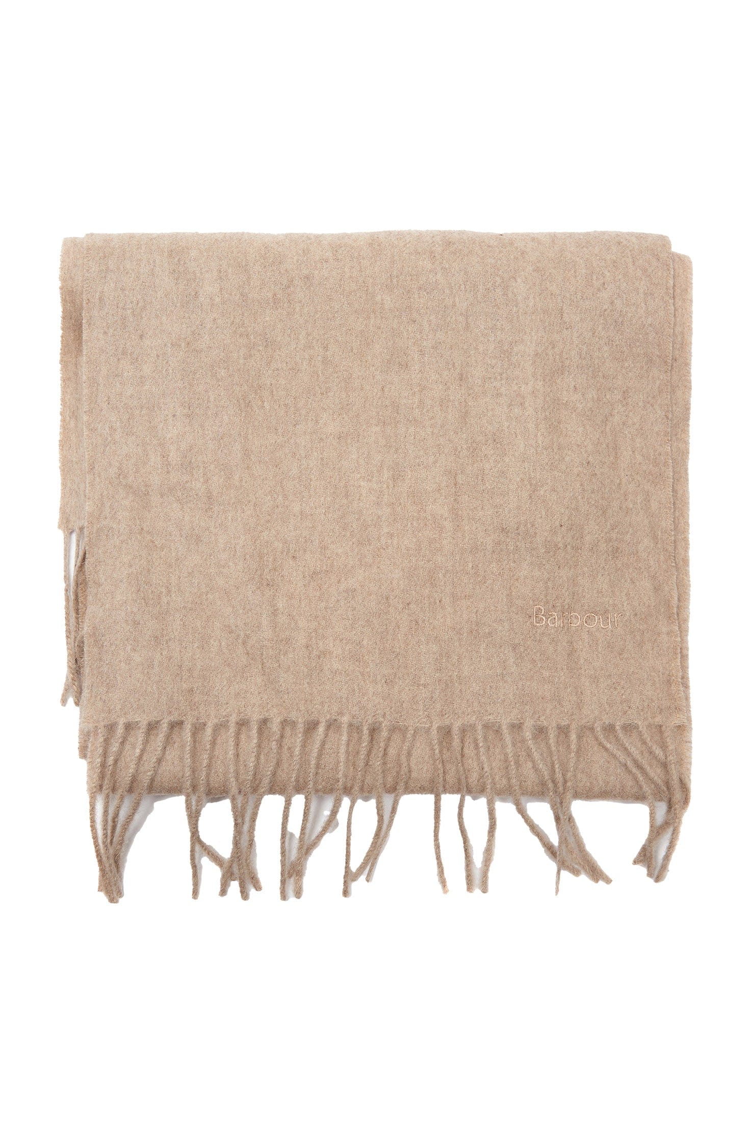 Barbour Lambswool Woven Scarf - Oatmeal LSC0133_BE11_OS