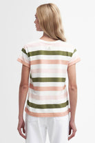 Barbour Lyndale T-Shirt - Soft Apricot Stripe