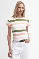 Barbour Lyndale T-Shirt - Soft Apricot Stripe