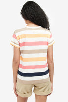 Barbour Lyndale Top - Papaya Multi