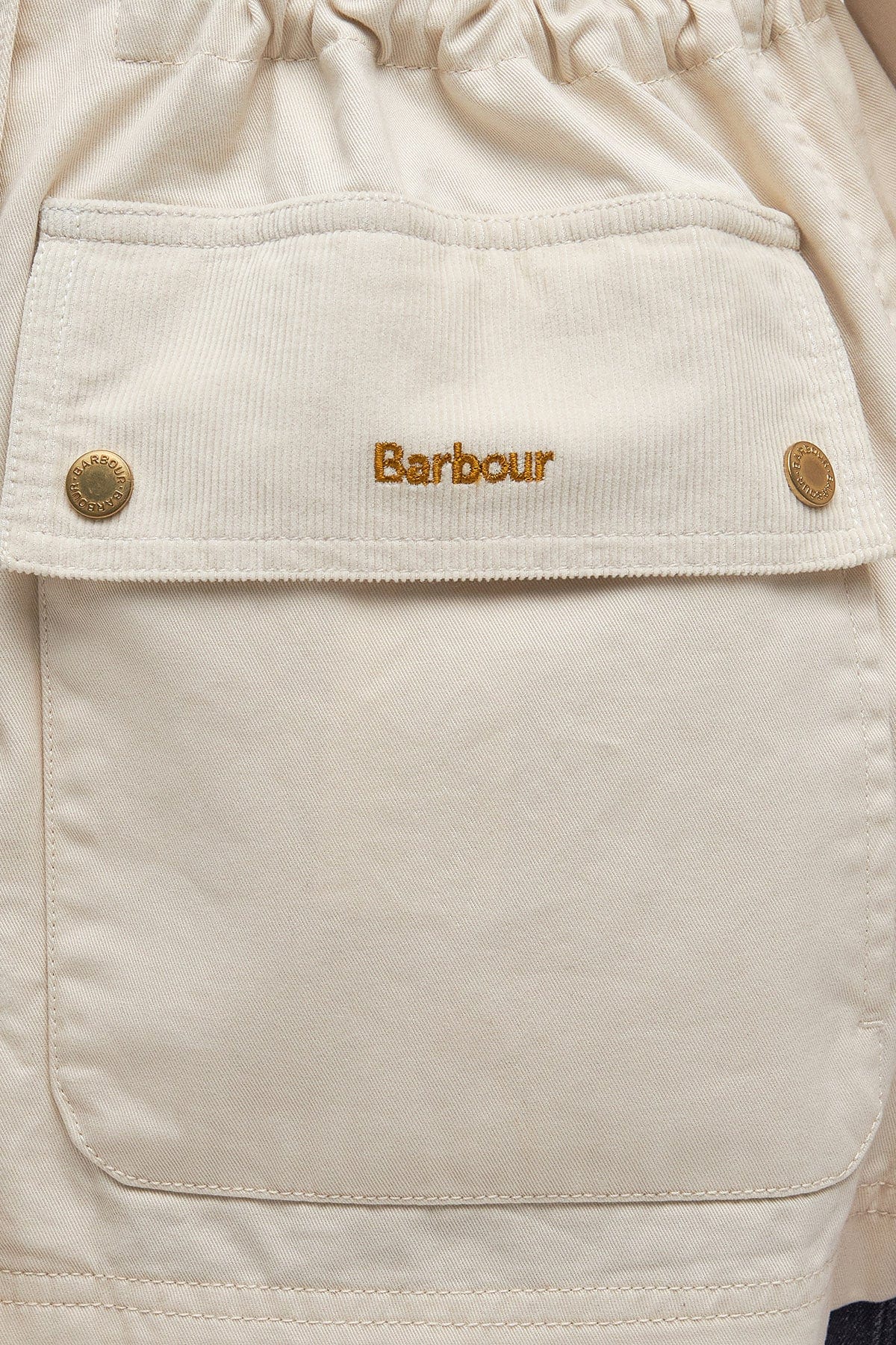 Barbour Maeva Utility Jacket - Salt/Summer Navy/Ecru