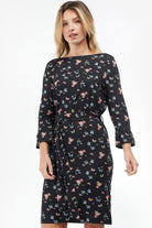 Barbour Marlowe Dress - Navy Print