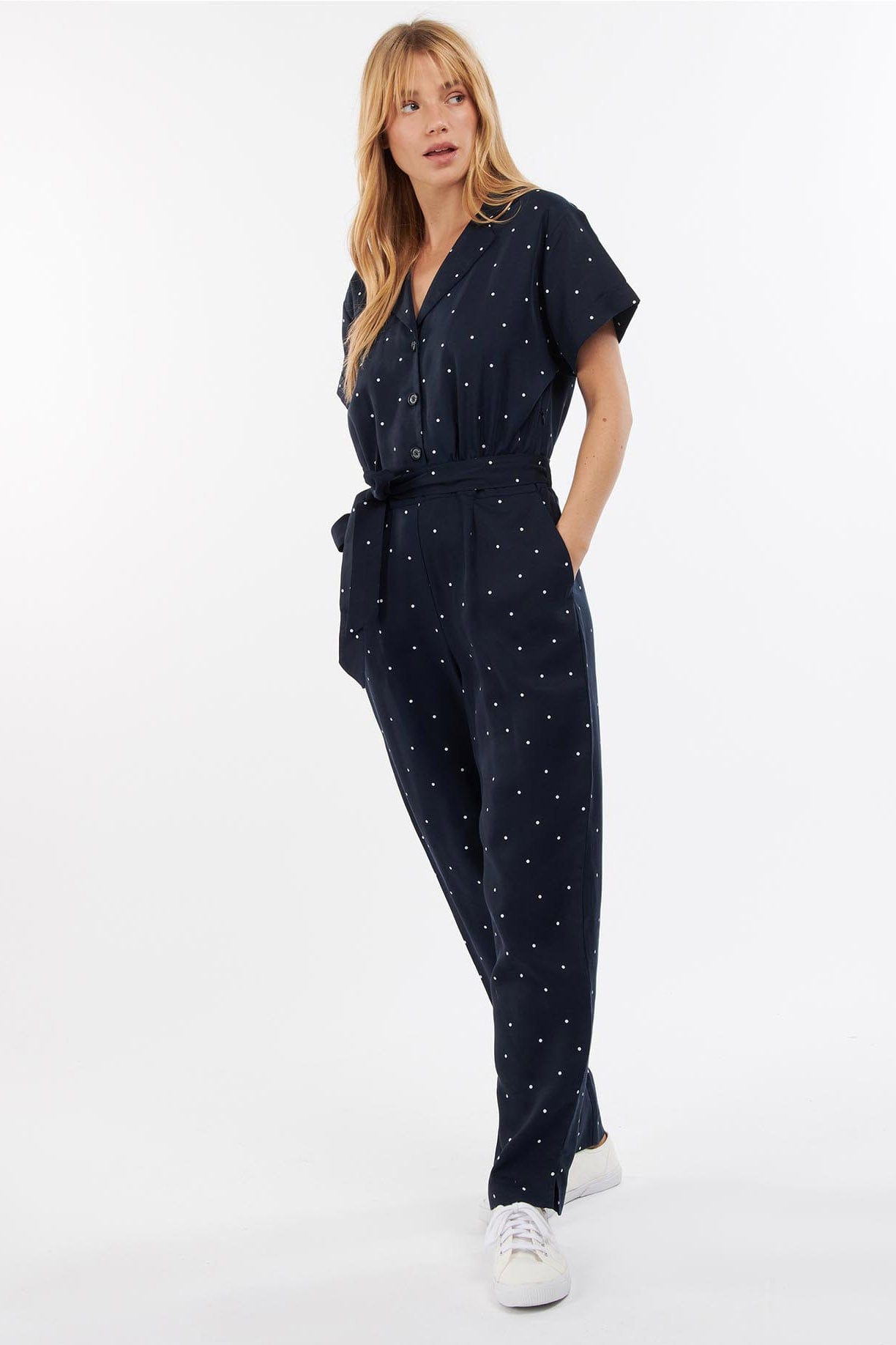 Barbour Melita Jumpsuit - Navy Print