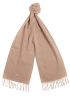 Barbour Plain Lambswool Scarf - Light Brown USC0008_BR11_OS