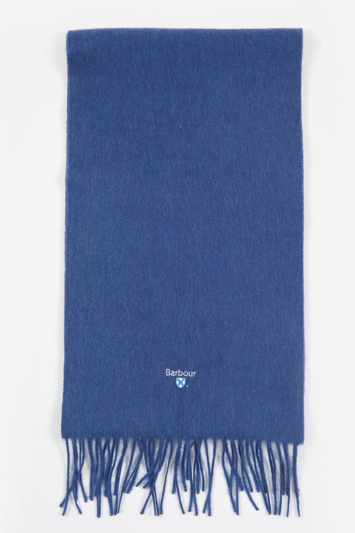 Barbour Plain Lambswool Scarf - True Navy USC0008_NY71_OS